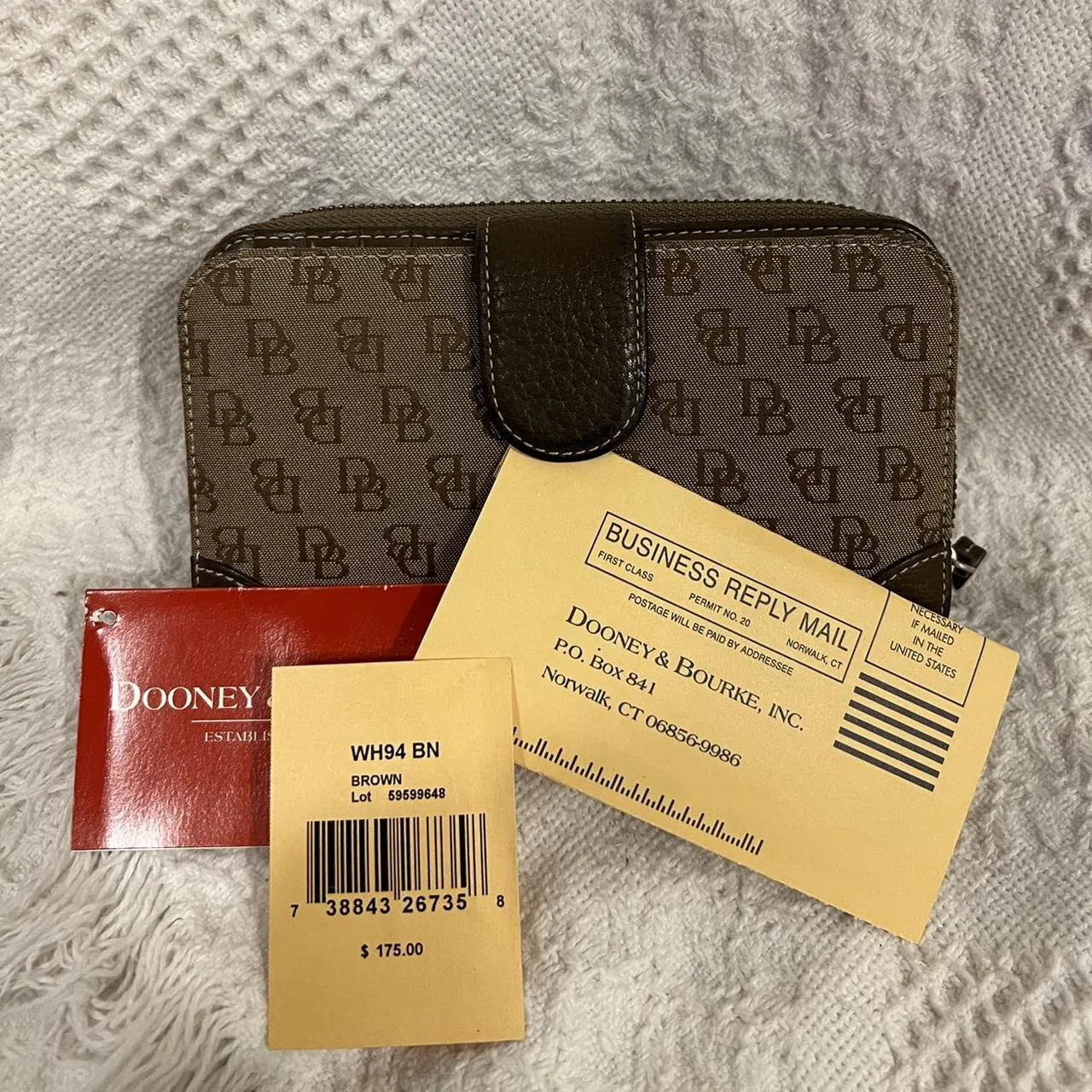 Dooney & Bourke Brown Wallet, photo 1 of 4