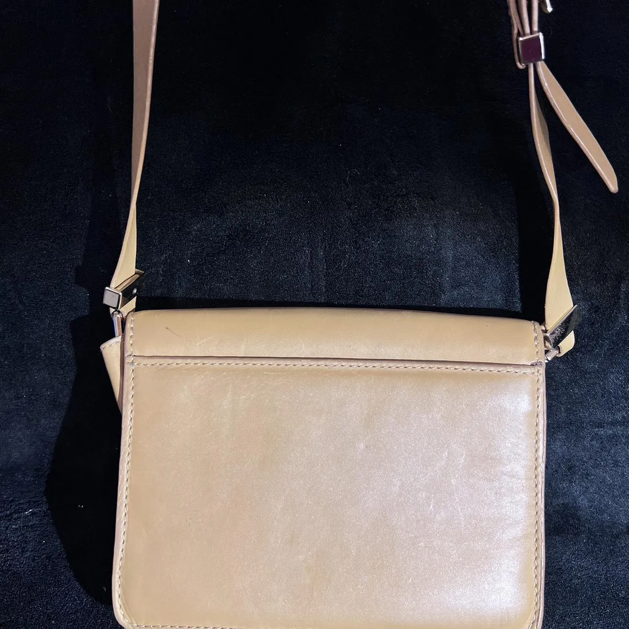 Shutz Beige Shoulder Purse, photo 2 of 4