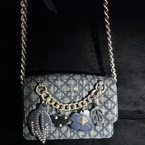 Vintage Denim Guess Stassie Mini Crossbody