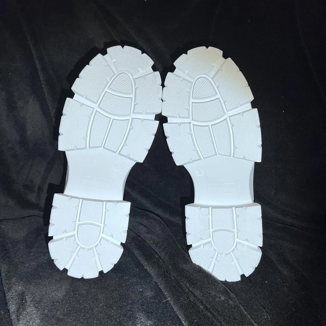 Steve Madden White Trifecta Platform Loafers, photo 3 of 4