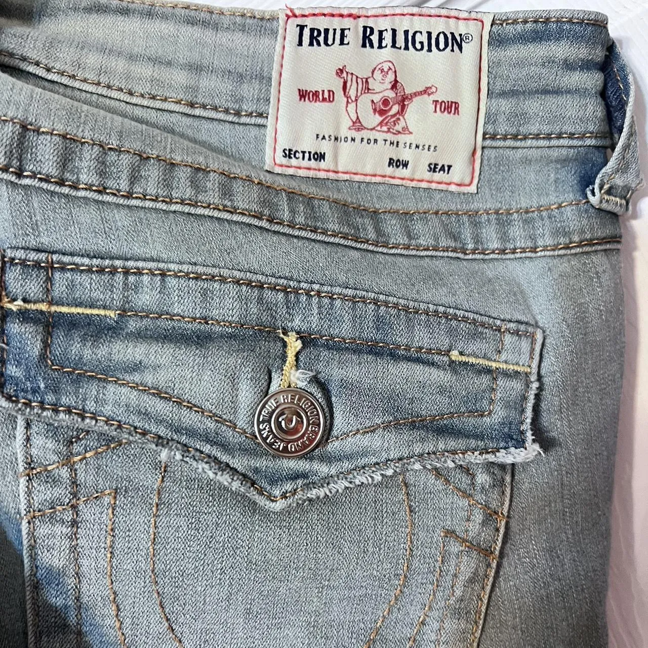 True Religion Jeans Stella Low Rise Skinny Blue, photo 3 of 8