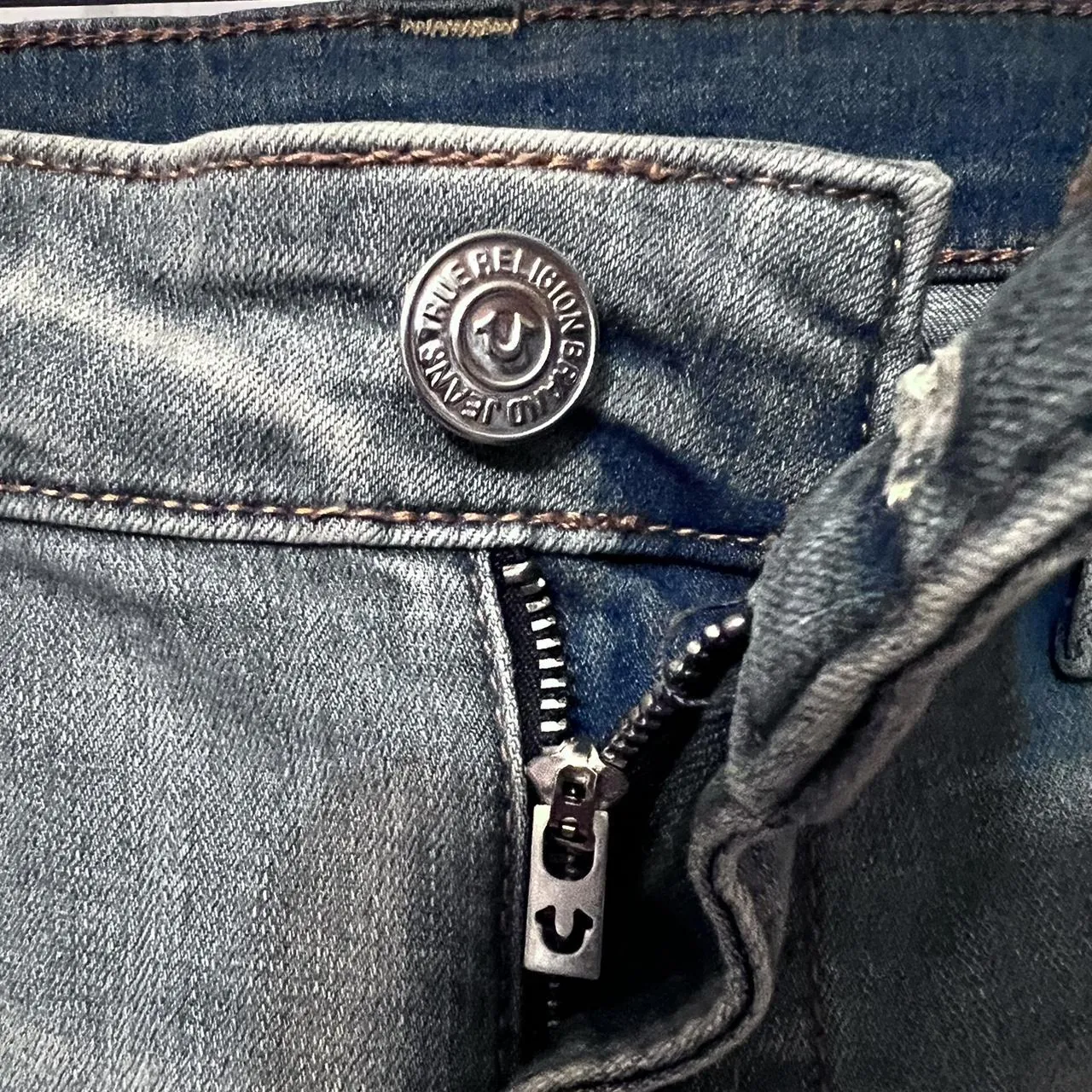 True Religion Jeans Stella Low Rise Skinny Blue, photo 8 of 8