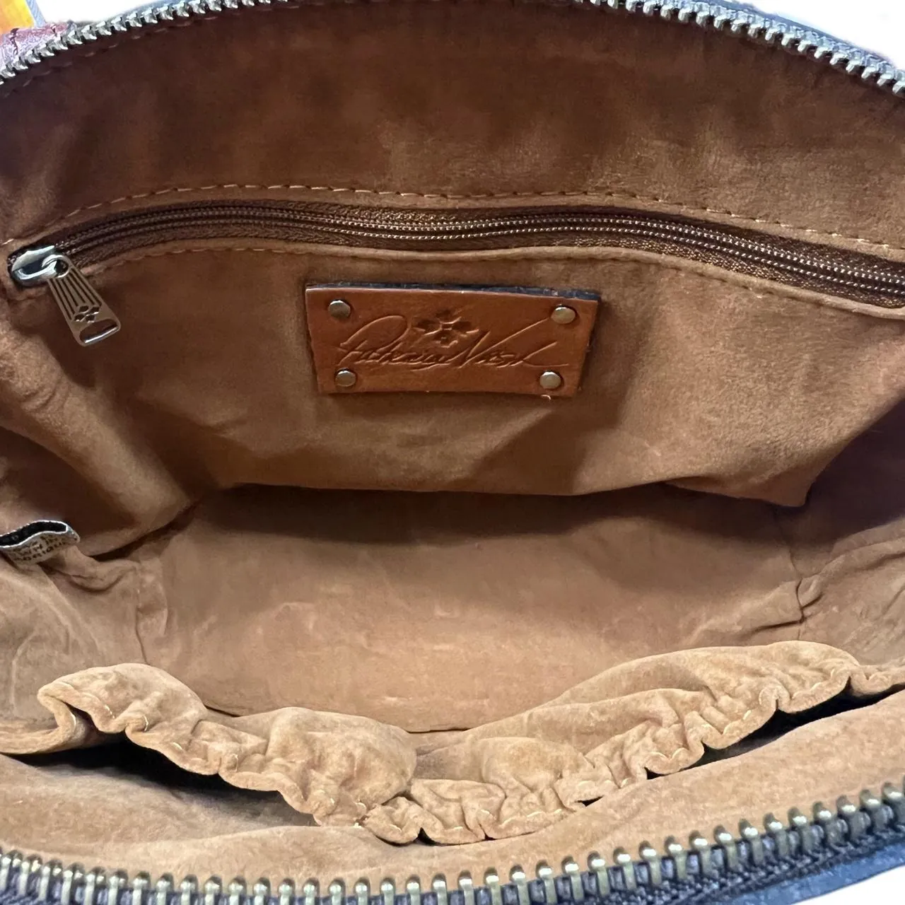 Patricia Nash Mellini Vintage Satchel Purse, photo 3 of 3