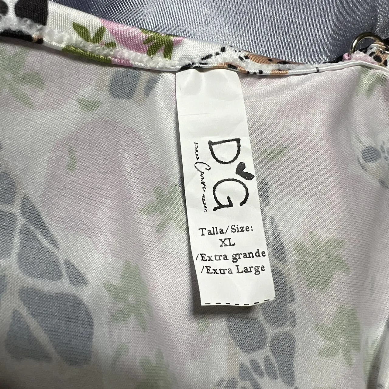DG Multicolor Silk Tank, photo 4 of 4