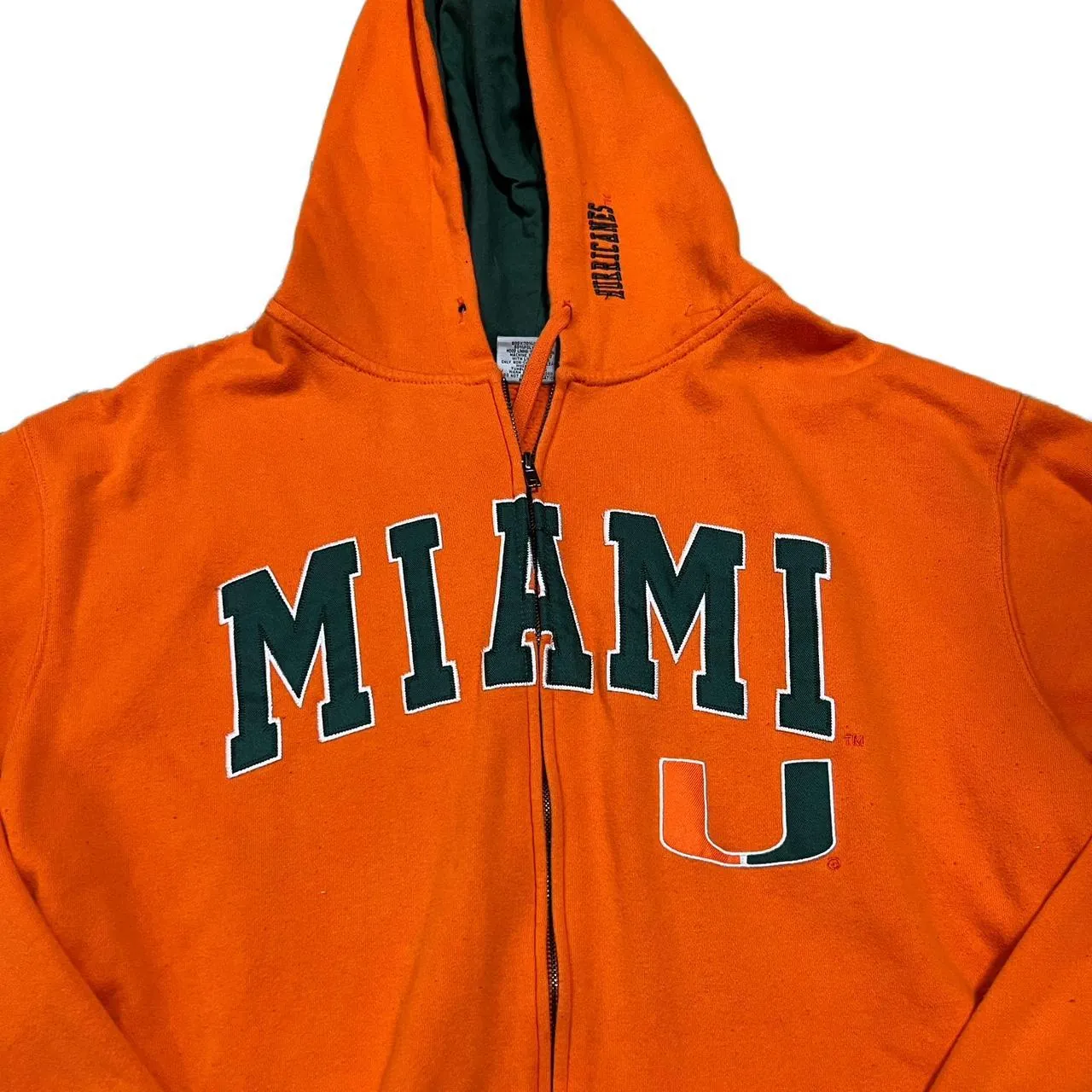 University of Miami Retro Jacket Hoodie, photo 1 of 3