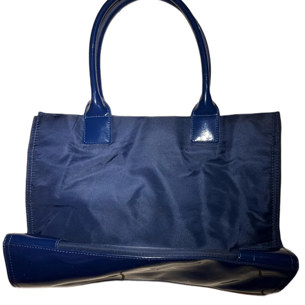 Tory Burch Navy Nylon Tote, photo 4 of 4