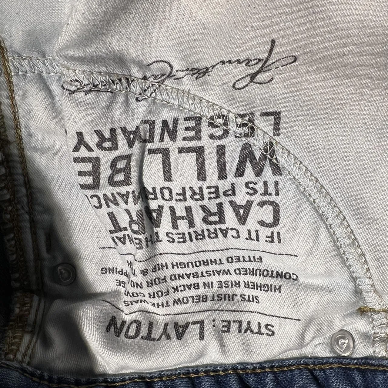 Carhartt Slim Bootcut Layton Jeans, photo 6 of 6