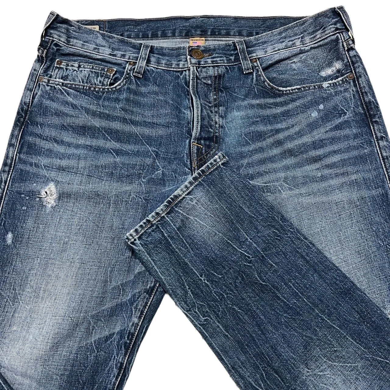 Vintage True Religion Geno Relaxed Slim Jeans, photo 2 of 7