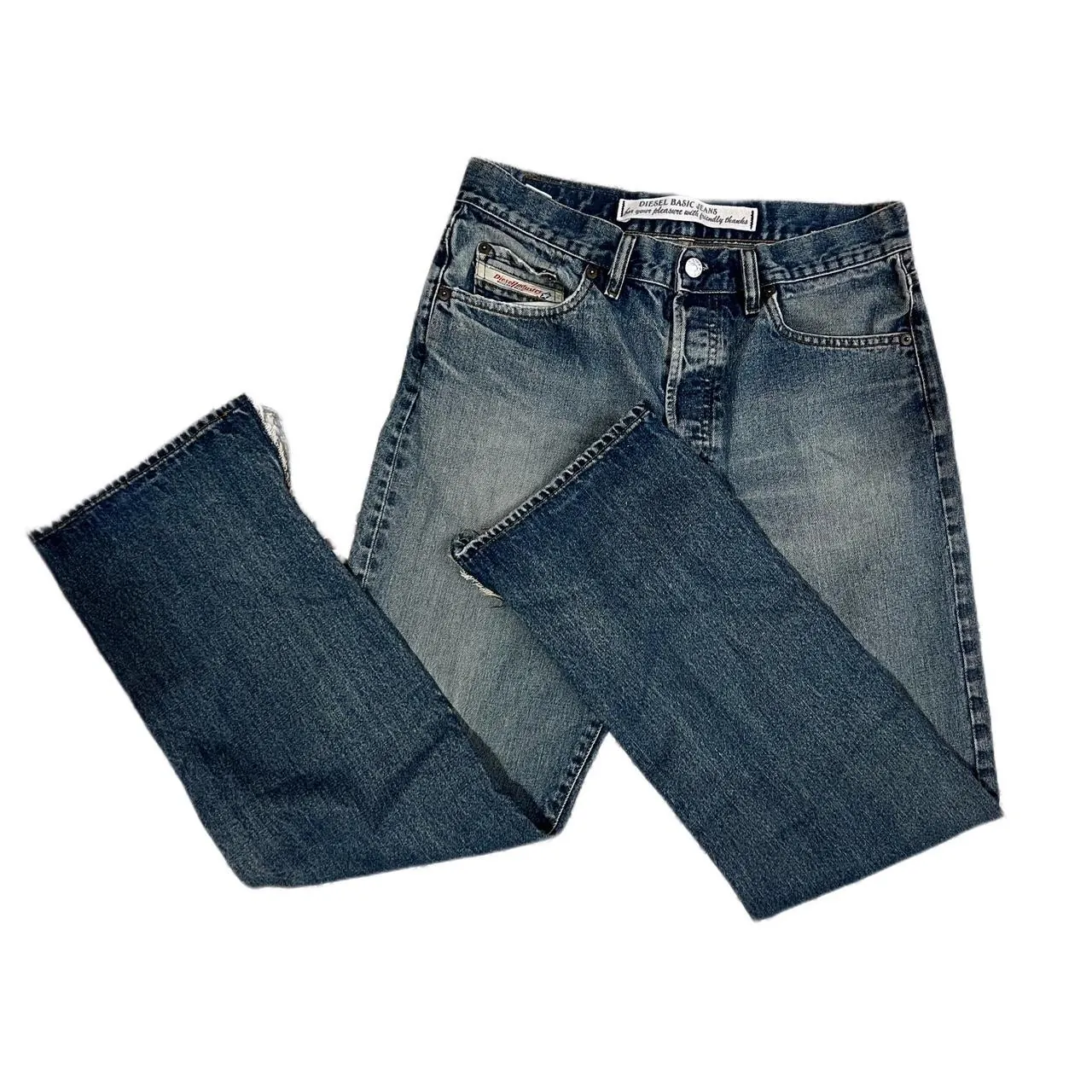 Vintage Diesel Industry Dark Wash Jeans, photo 1 of 7