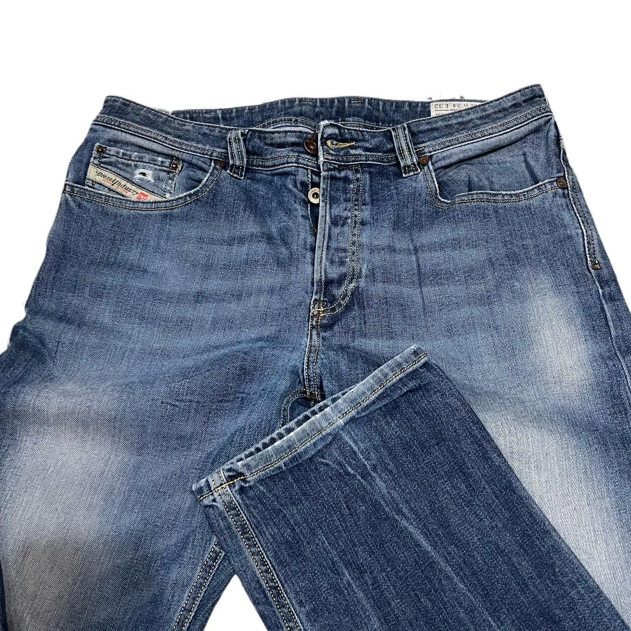Vintage Diesel Industry Larkee-Relaxed Straight Jeans, photo 4 of 7