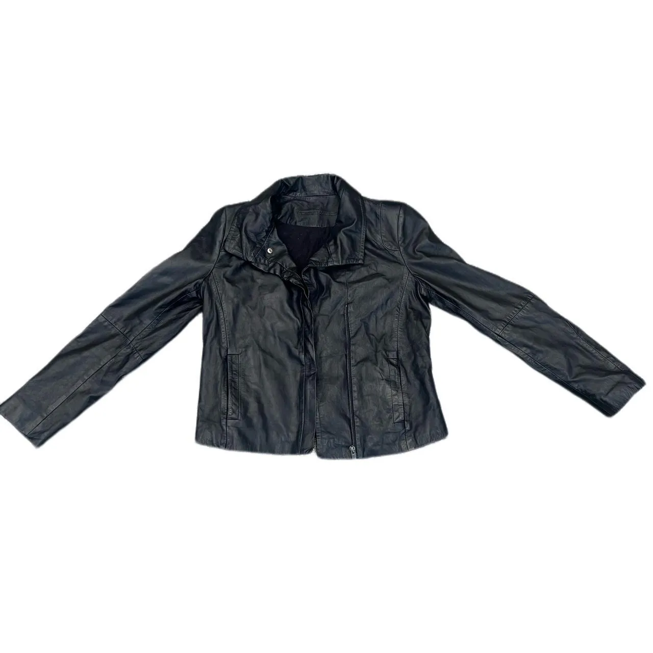 Comptoir Des Cotonniers Black Leather Jackets, photo 2 of 2