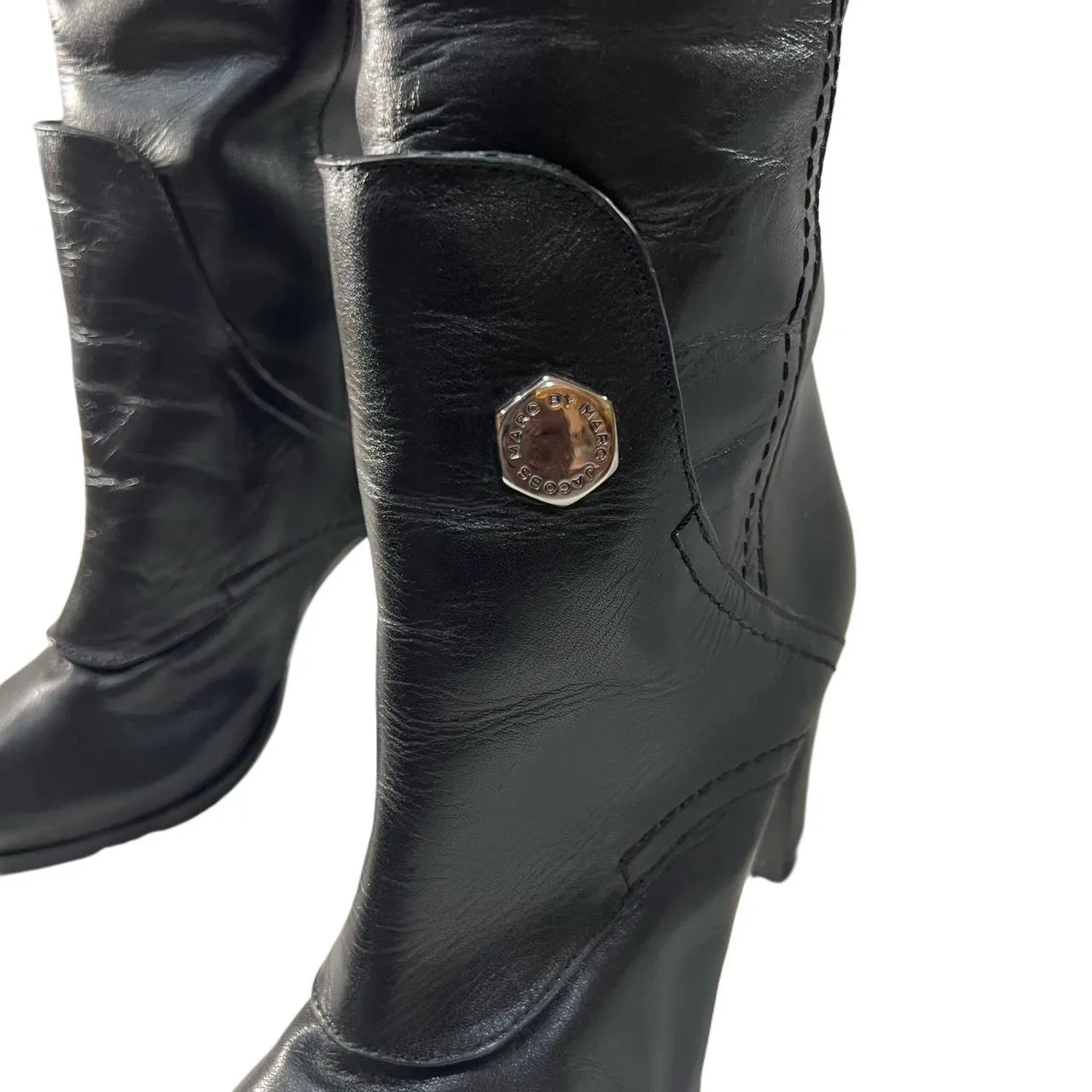 Vintage Marc by Marc Jacobs “Botte Boulon” Black Boots, photo 4 of 8