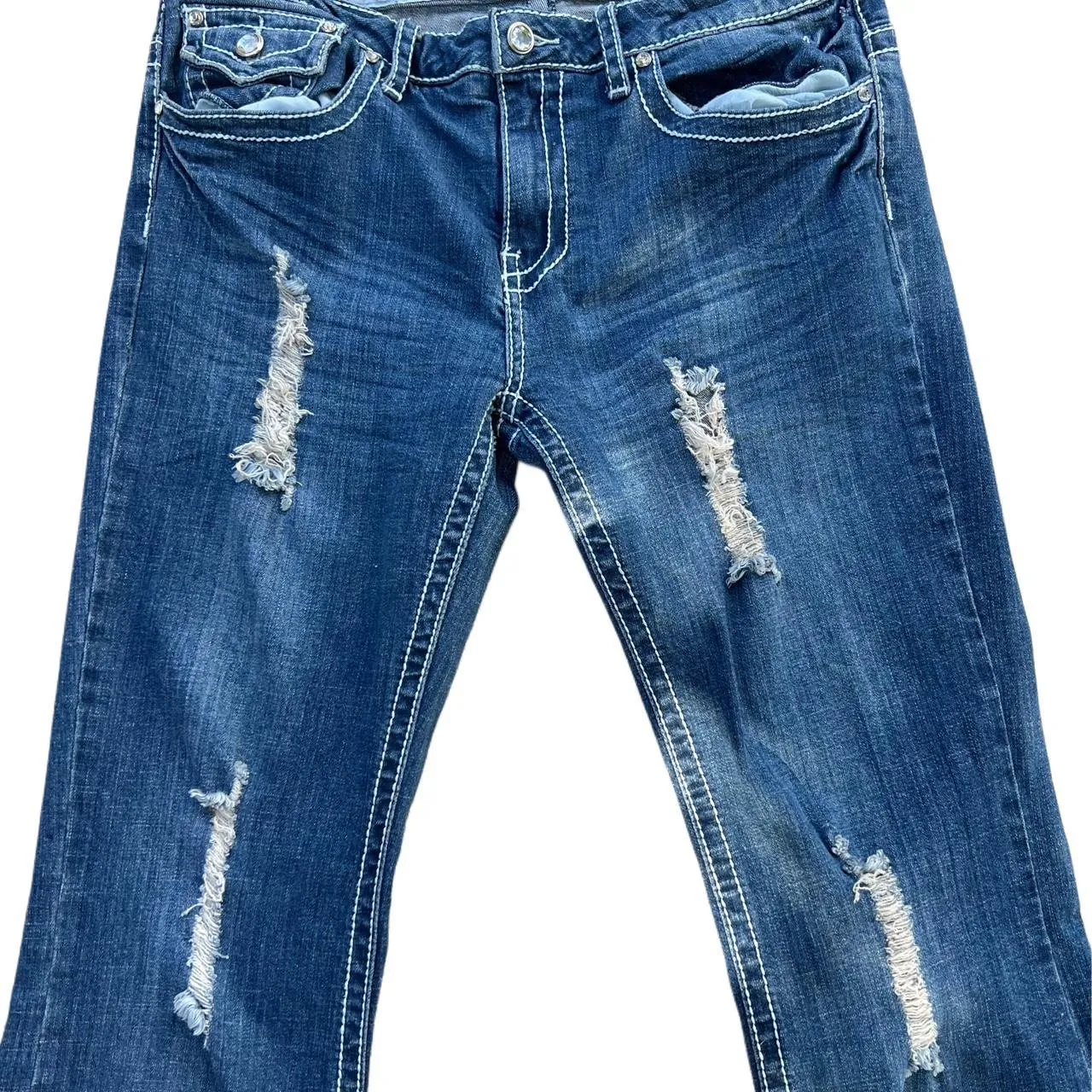 Vintage Baby Phat Distressed Jeans, photo 2 of 6