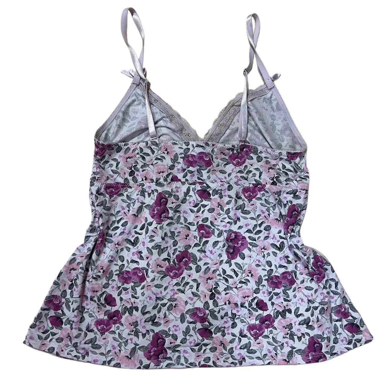 Laura Ashley Vintage Y2K Pink Floral Camisole, photo 2 of 3