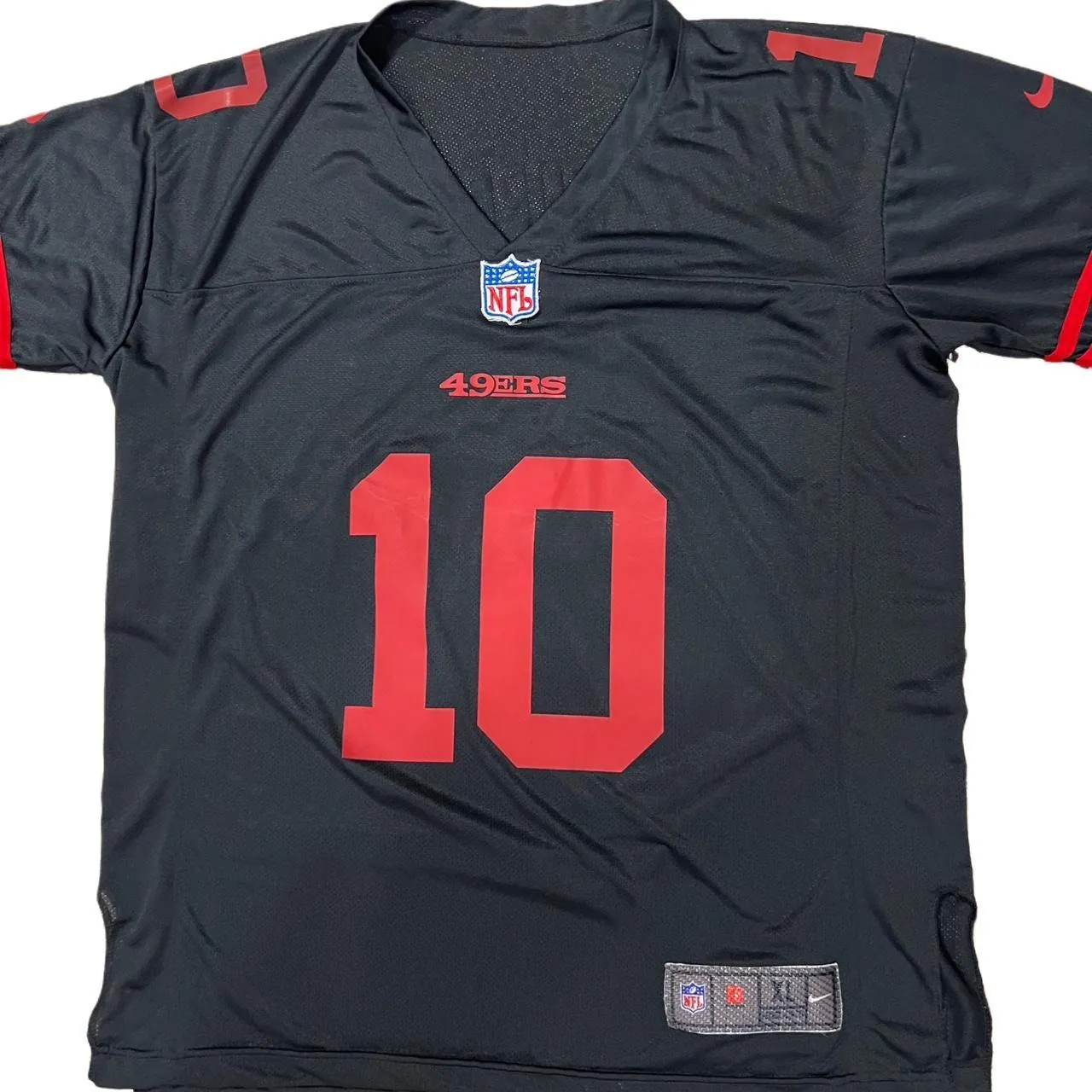 NFL San Francisco 49ers #10 Jimmy Garoppolo Jersey, photo 2 of 4