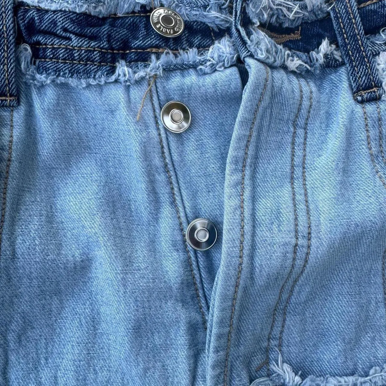 Wild Fable Patchwork Denim Shorts, photo 5 of 5