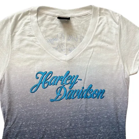 Vintage Y2K Harley Davidson Ombré Shirt