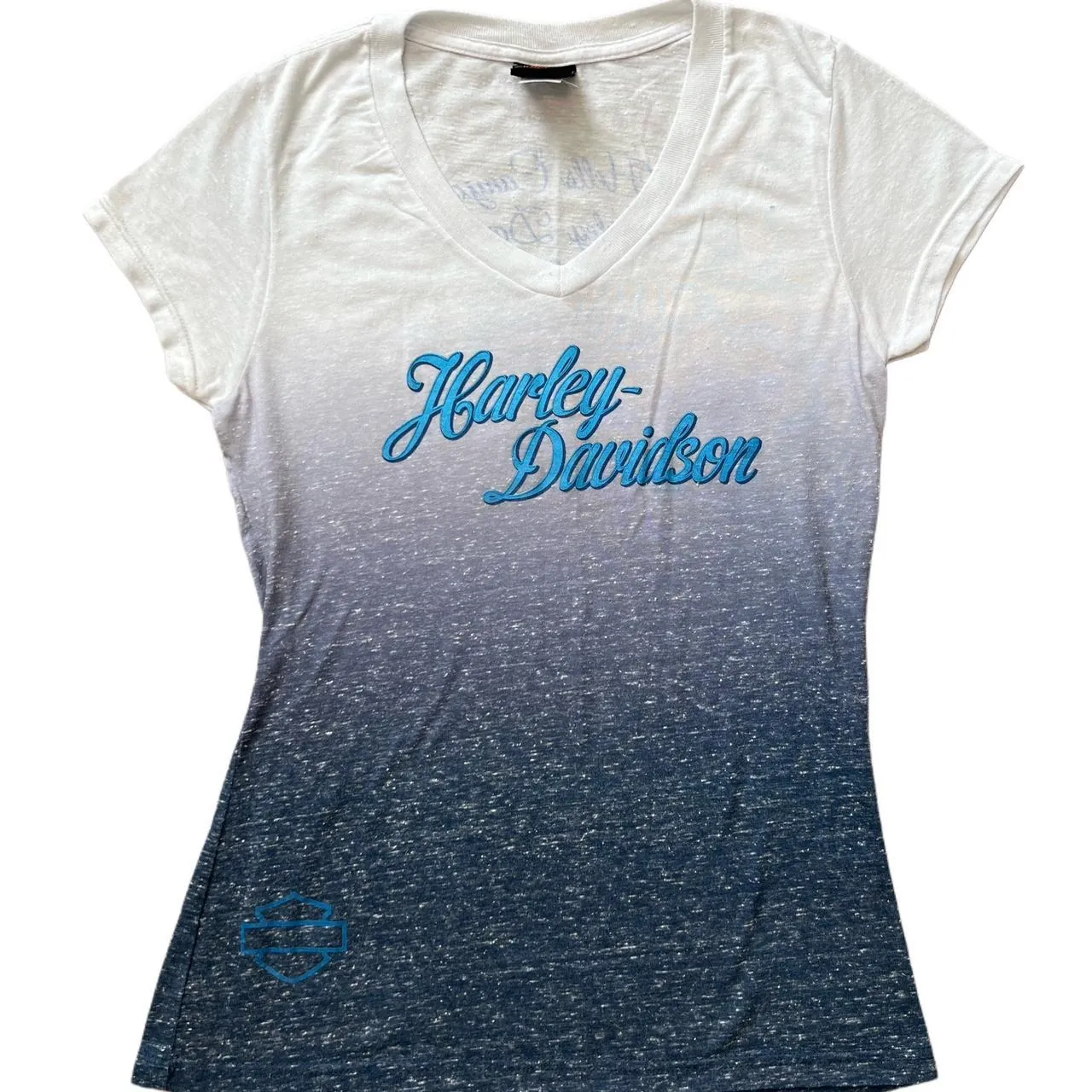 Vintage Y2K Harley Davidson Ombré Shirt, photo 2 of 4