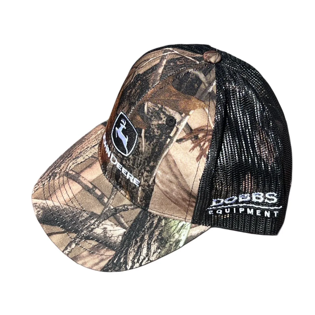 John Deere Full Camo Trucker Hat, photo 2 of 3