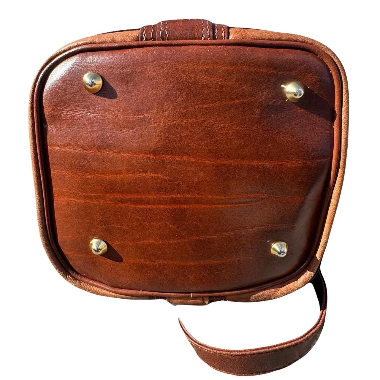 Vintage Valentino Di Paolo Leather Bucket/Backpack Bag, photo 5 of 8