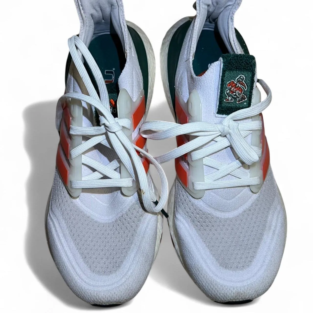 University of Miami Hurricanes Adidas Ultra Boost Sneakers, photo 1 of 7
