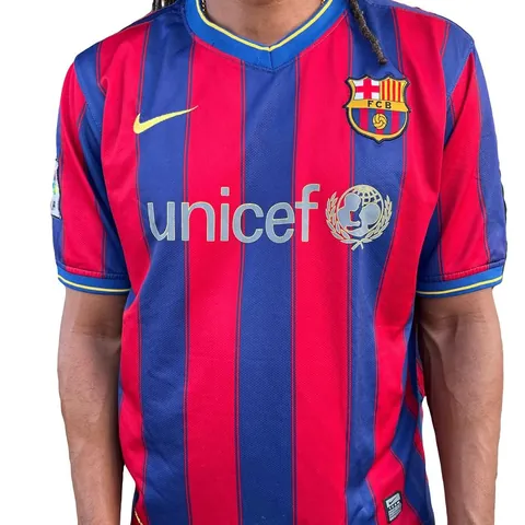 Rare Nike Barcelona Zlatan Ibrahimovic 2009/10 Football/Soccer Jersey #9