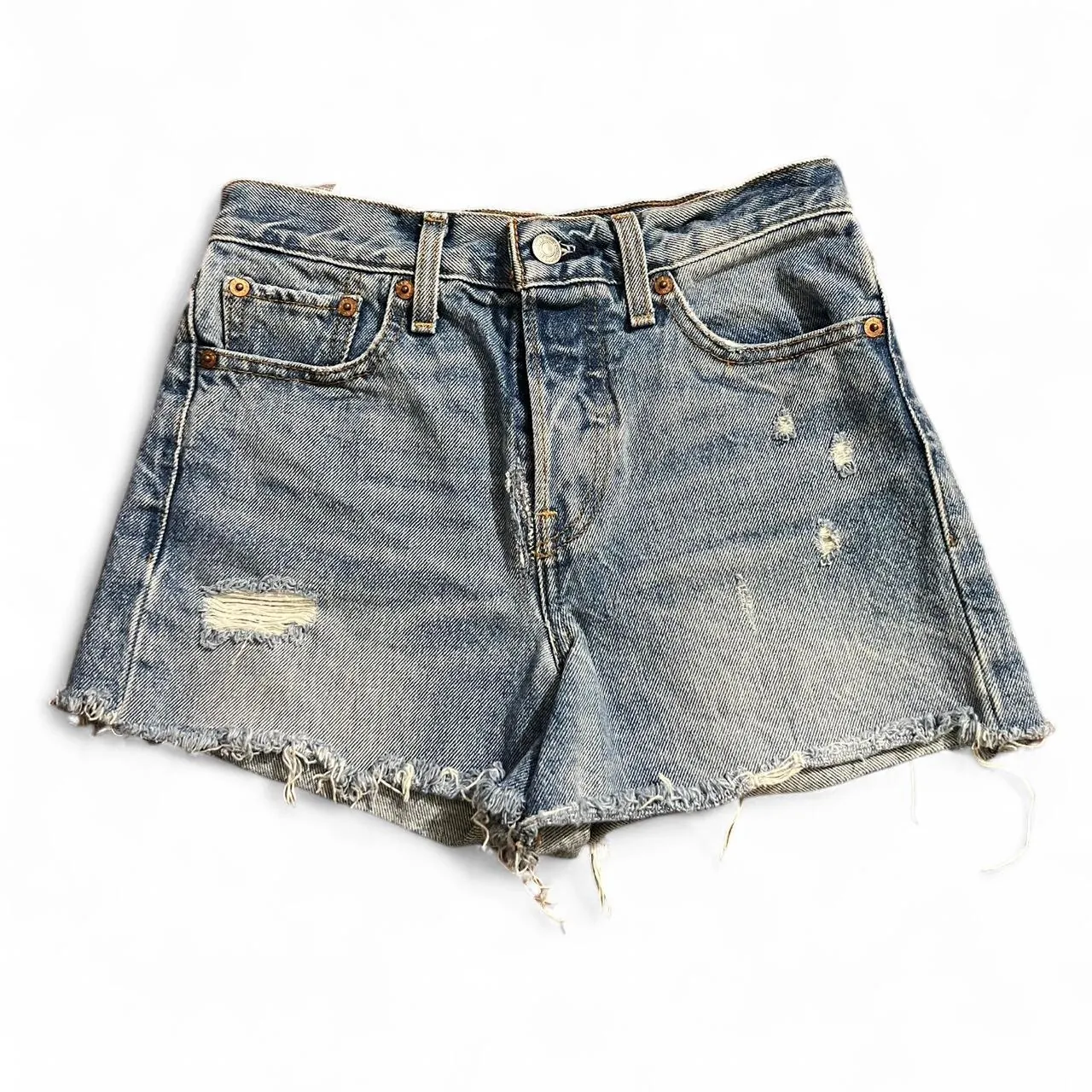 Vintage Levi’s Cutoff Distressed Denim Shorts, photo 1 of 5