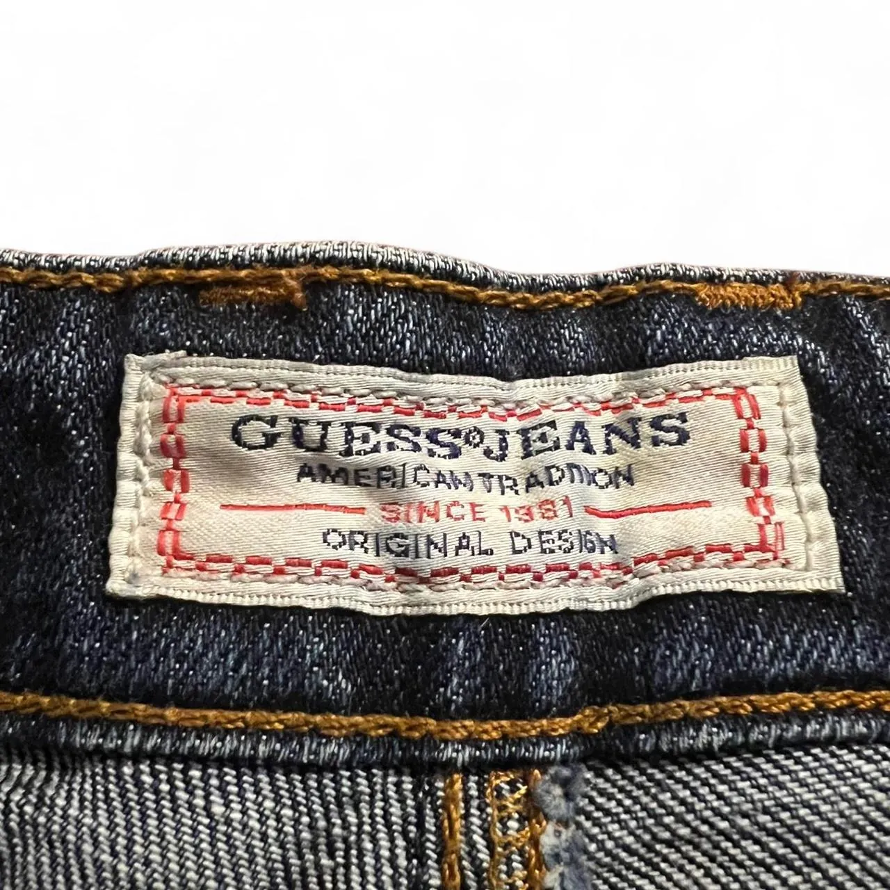 Vintage Guess Distressed Denim Shorts, photo 5 of 5