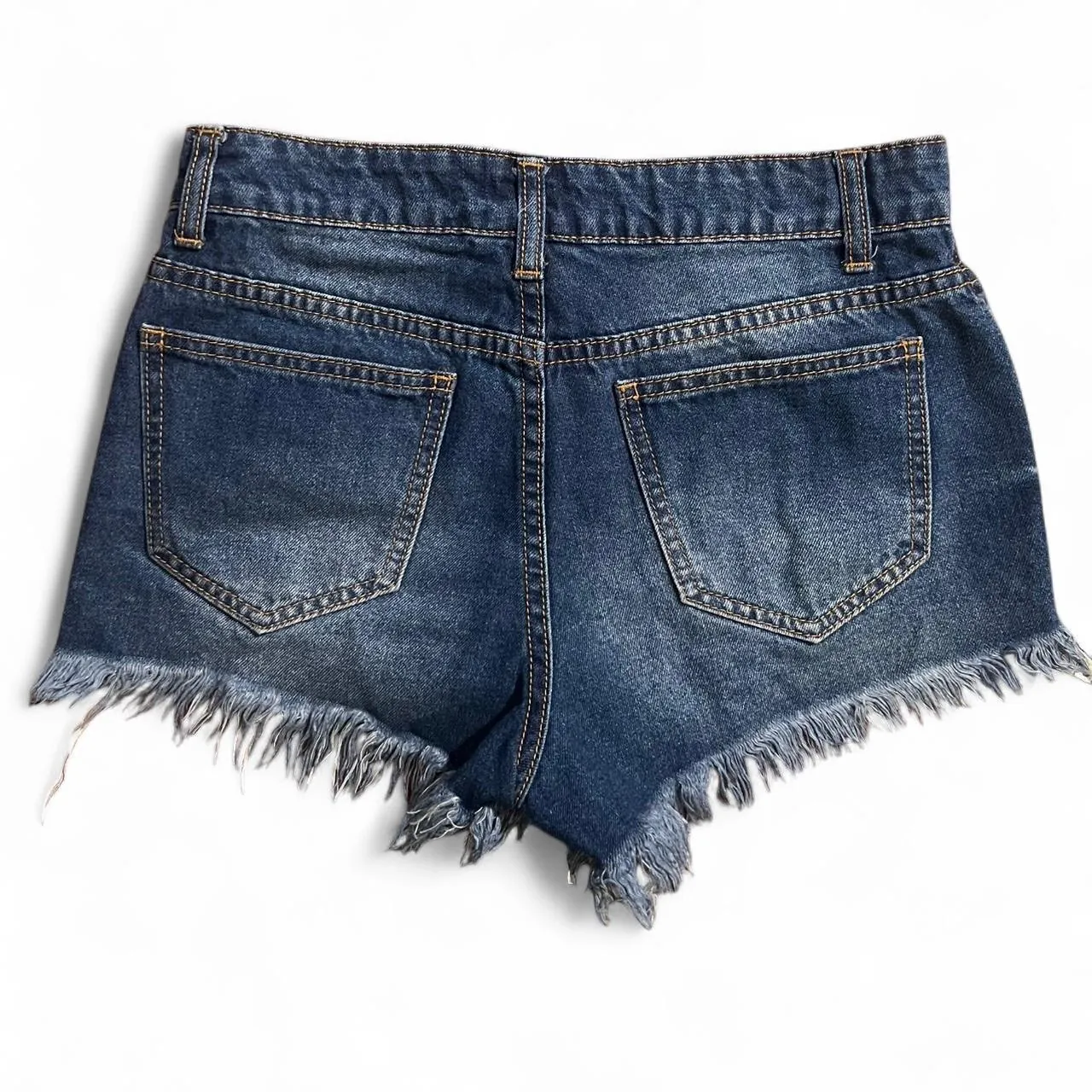 Litz Y2K Embroidered Floral Denim Shorts, photo 3 of 4