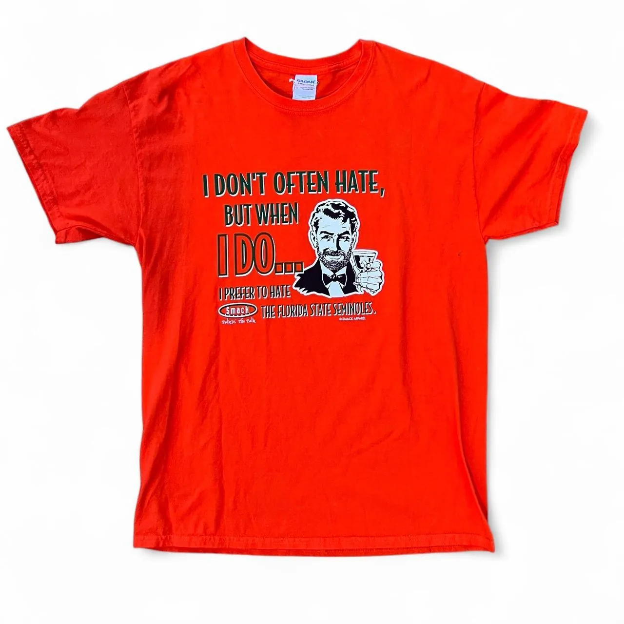 “I don’t often hate but when I do I’d rather hate the Florida State Seminoles” University of Miami, University of Florida Shirt, photo 1 of 3