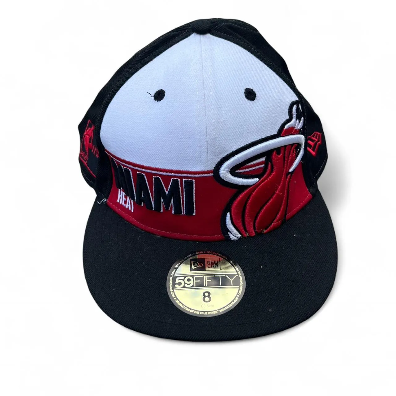 Vintage Miami Heat New Era Snapback Hat, photo 1 of 3