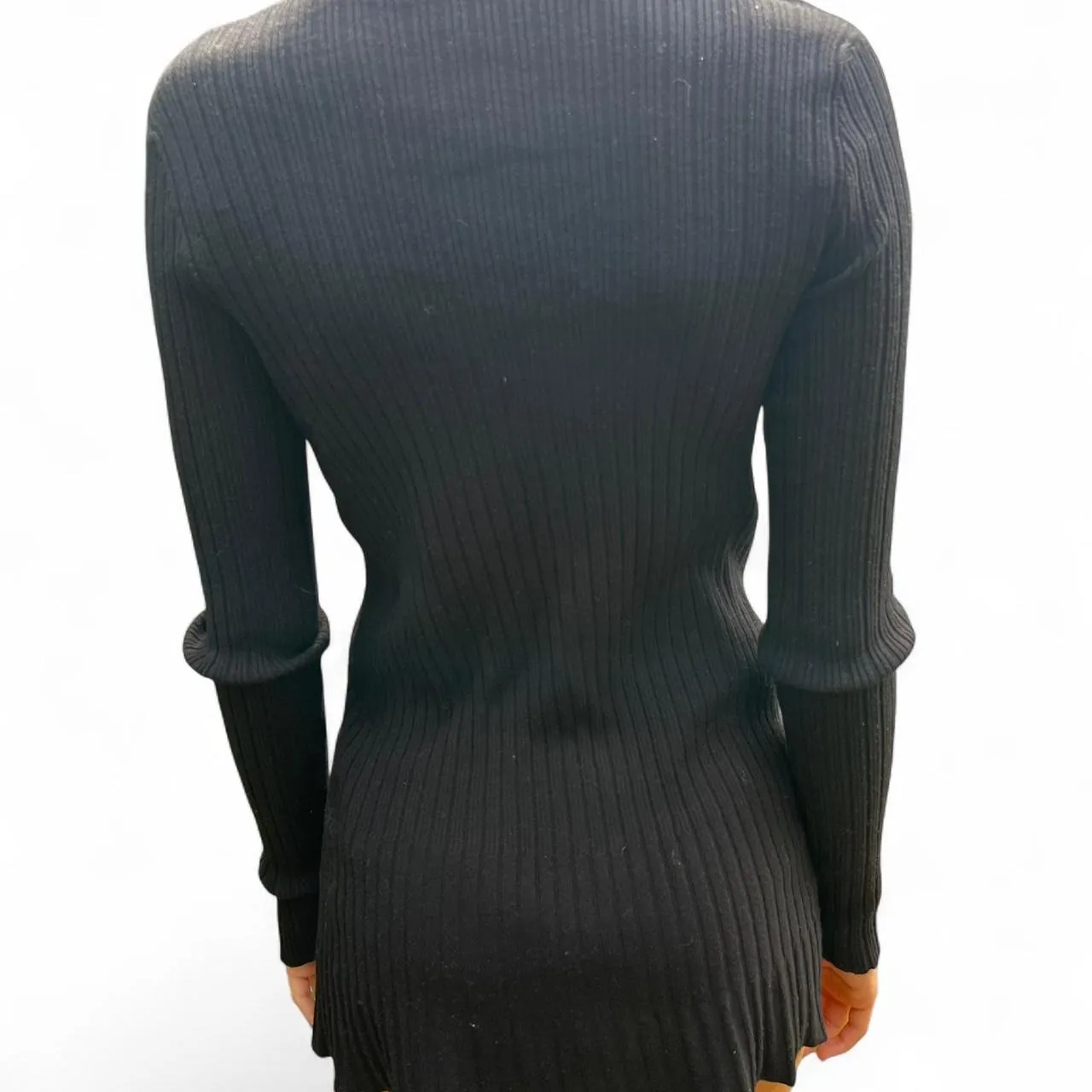 Rare Vintage Roberto Cavalli Black Long Sleeve Top, photo 7 of 8