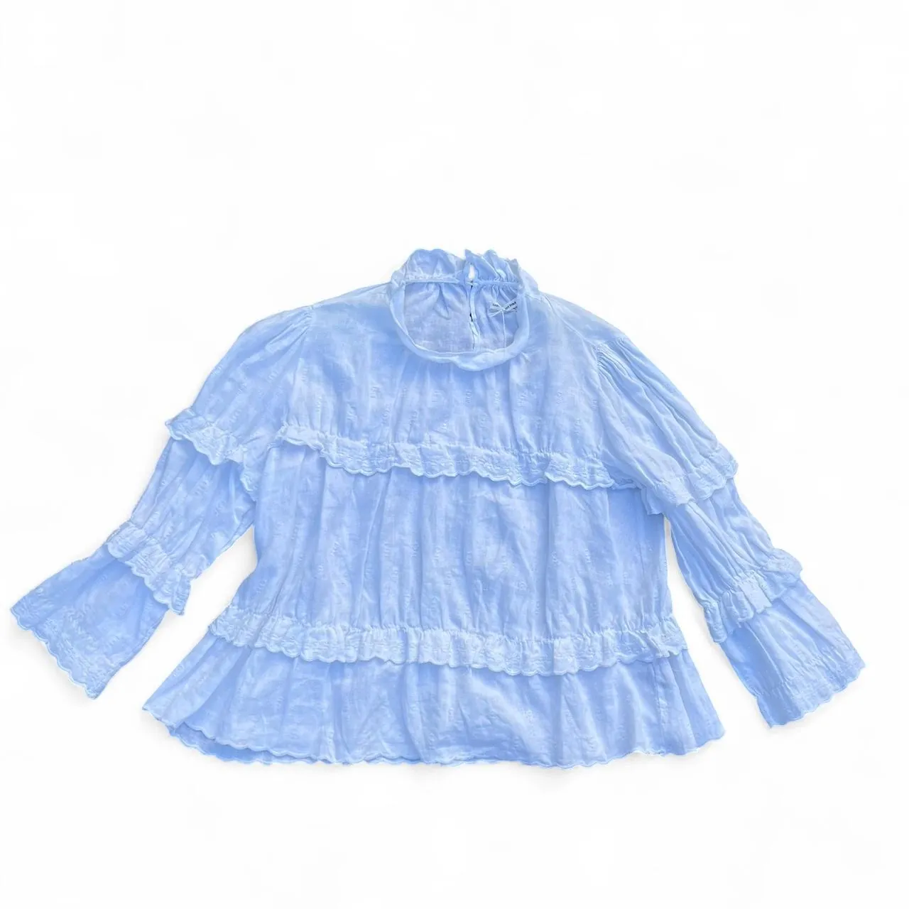 Isabel Marant White Blouse with Lace Details, photo 1 of 6