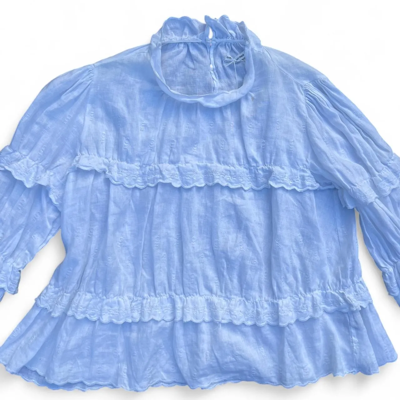Isabel Marant White Blouse with Lace Details, photo 2 of 6