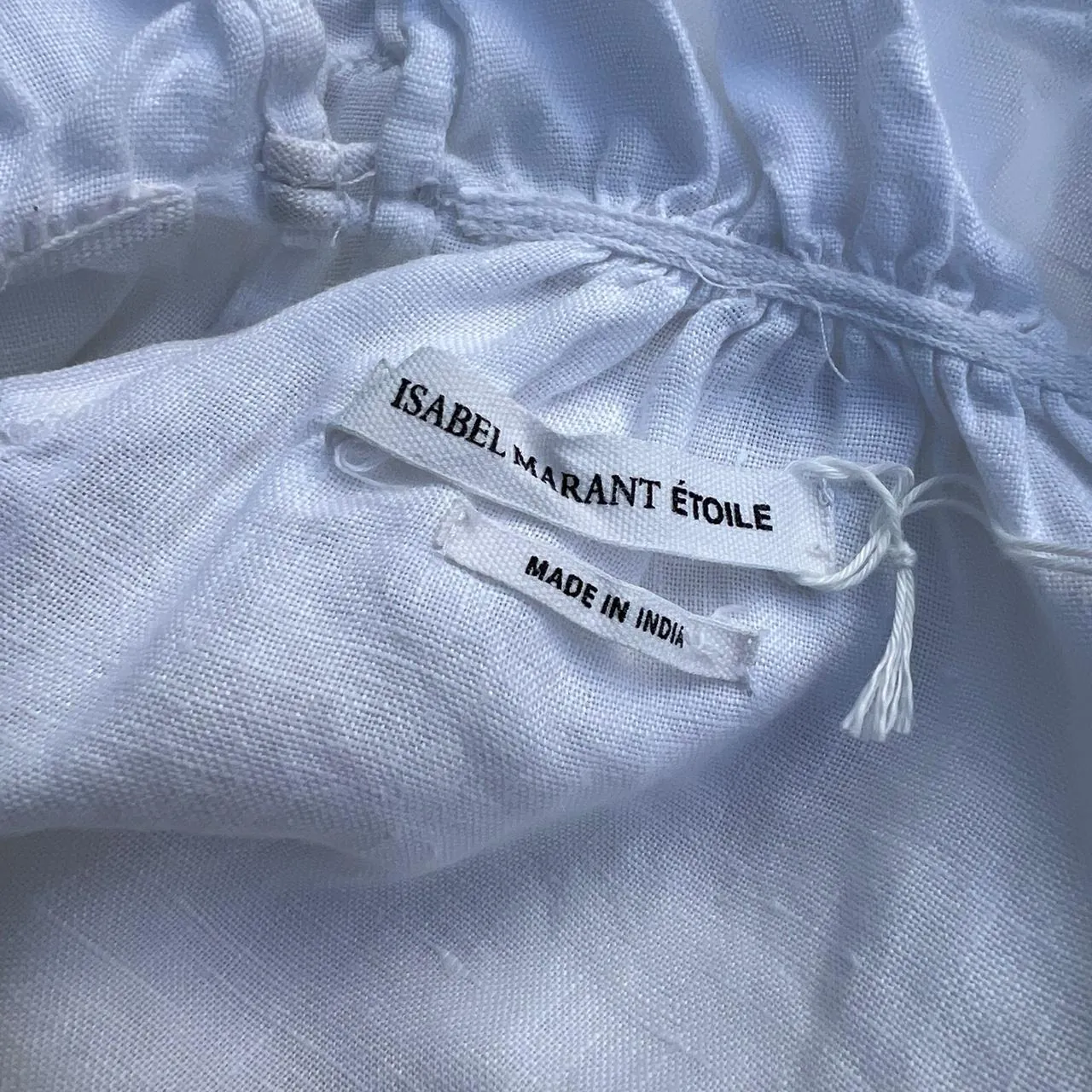 Isabel Marant White Blouse with Lace Details, photo 6 of 6