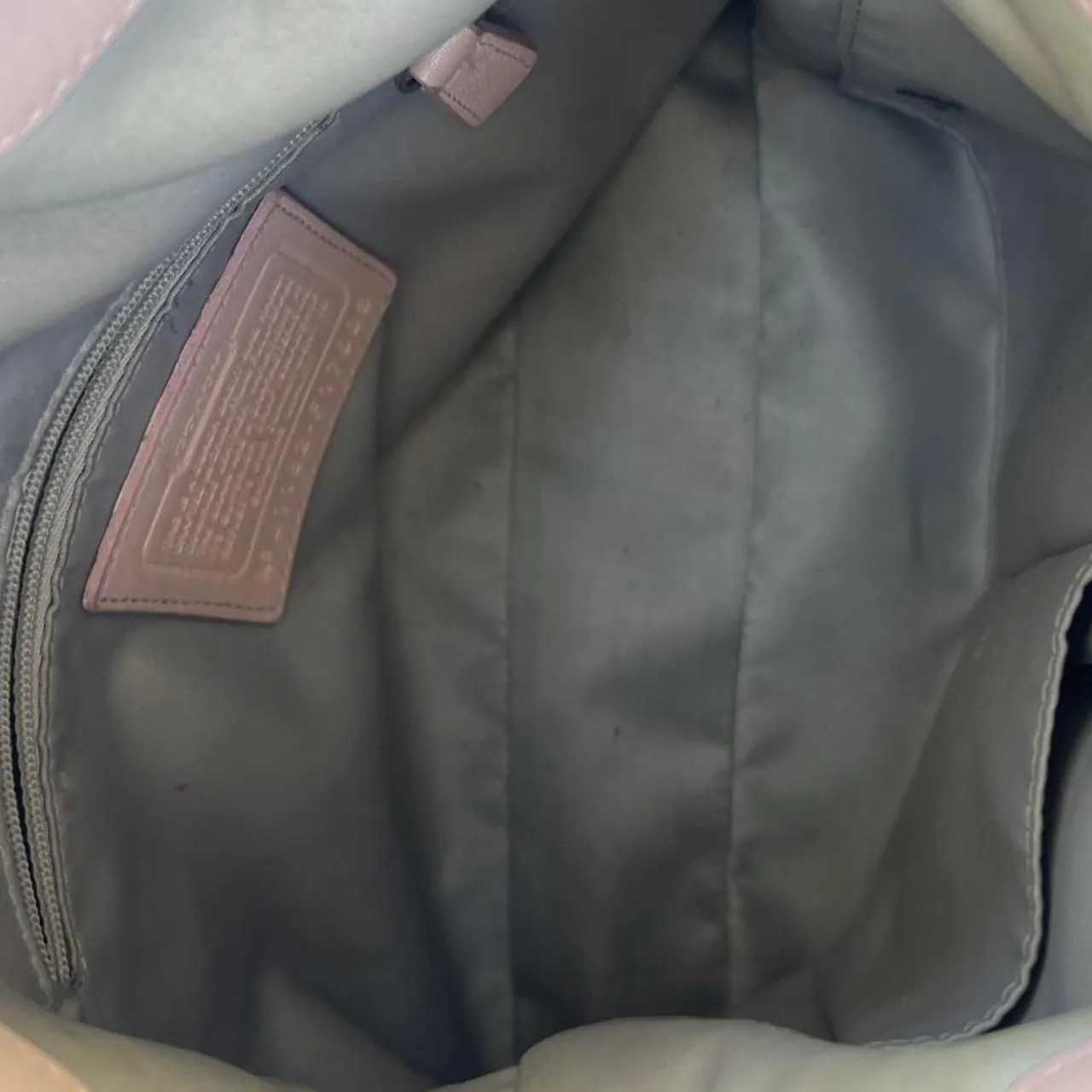 Vintage Coach Ashley Pink Leather Handbag, photo 5 of 5
