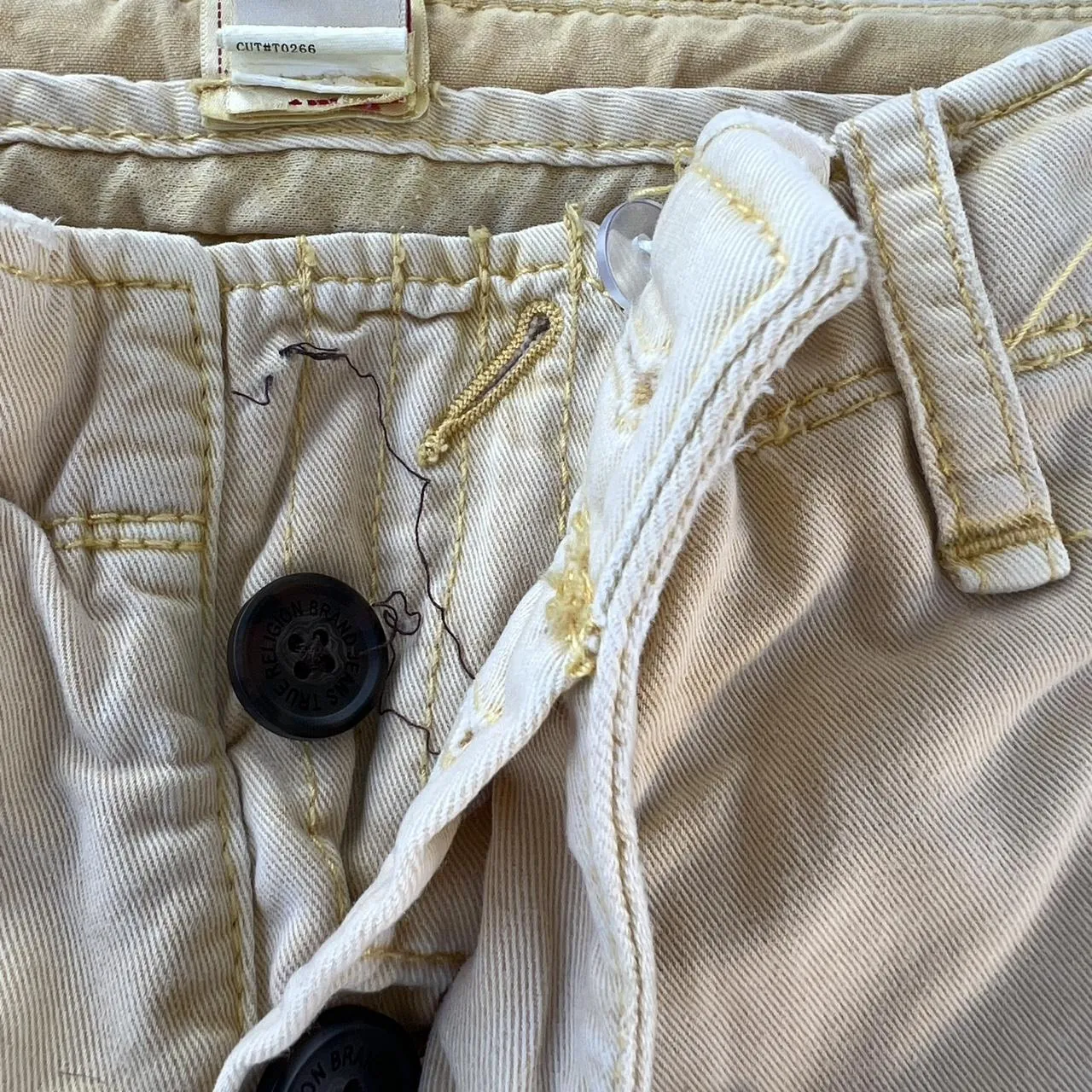 Vintage True Religion Khaki Shorts, photo 6 of 6