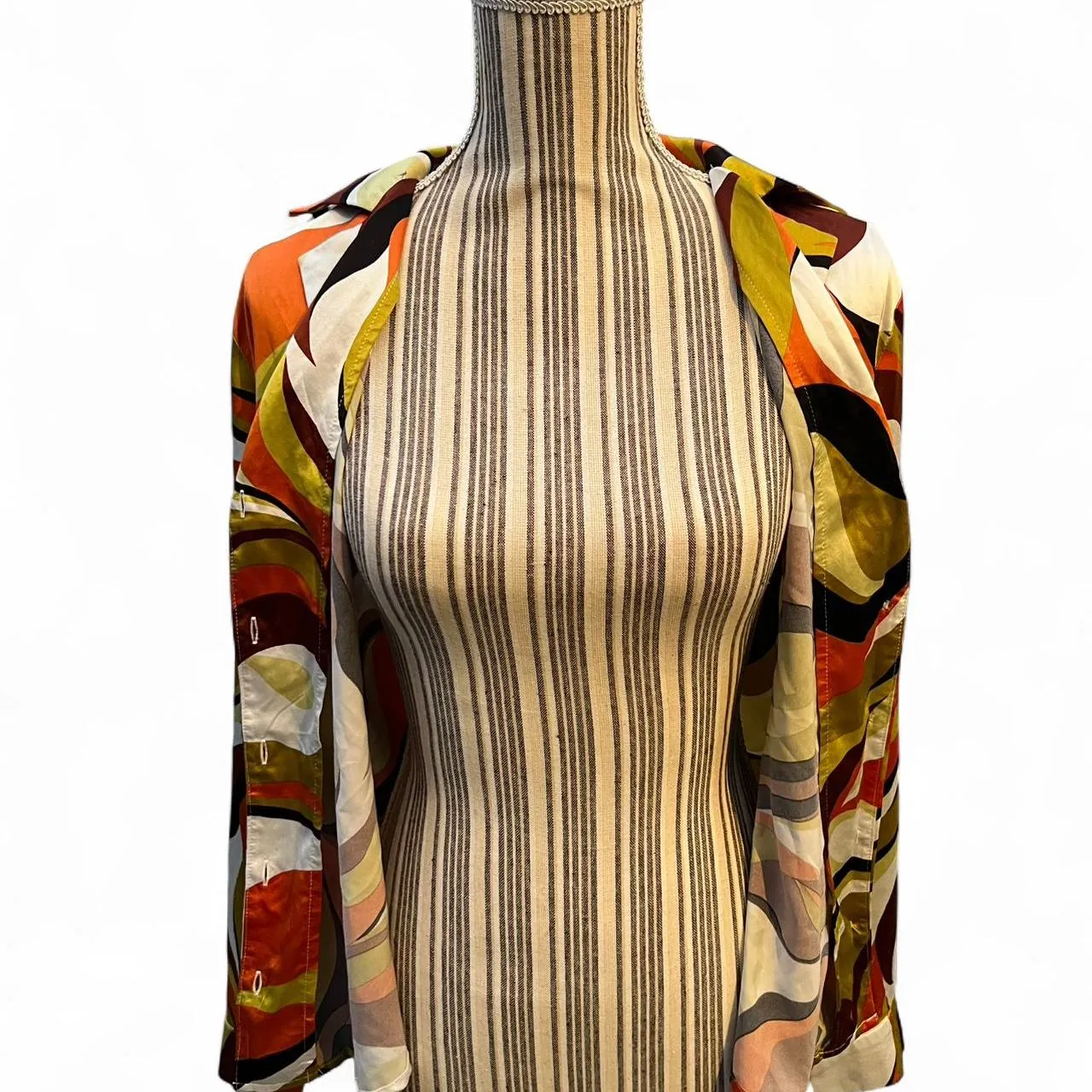 Timing Multi Color Disco Printed Long Sleeve Top, photo 4 of 5