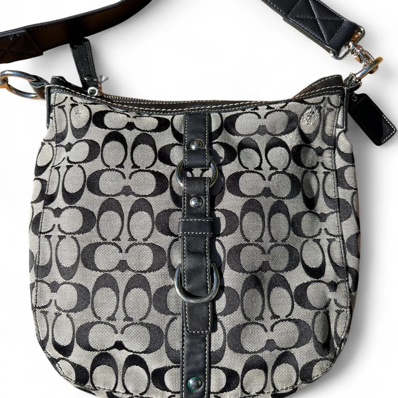 Vintage Coach Signature Shoulder/Crossbody Bag, photo 2 of 5