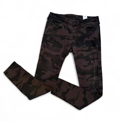 True Religion Camoflauge Skinny Jeans
