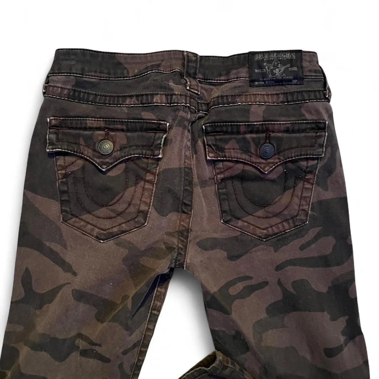 True Religion Camoflauge Skinny Jeans, photo 4 of 5