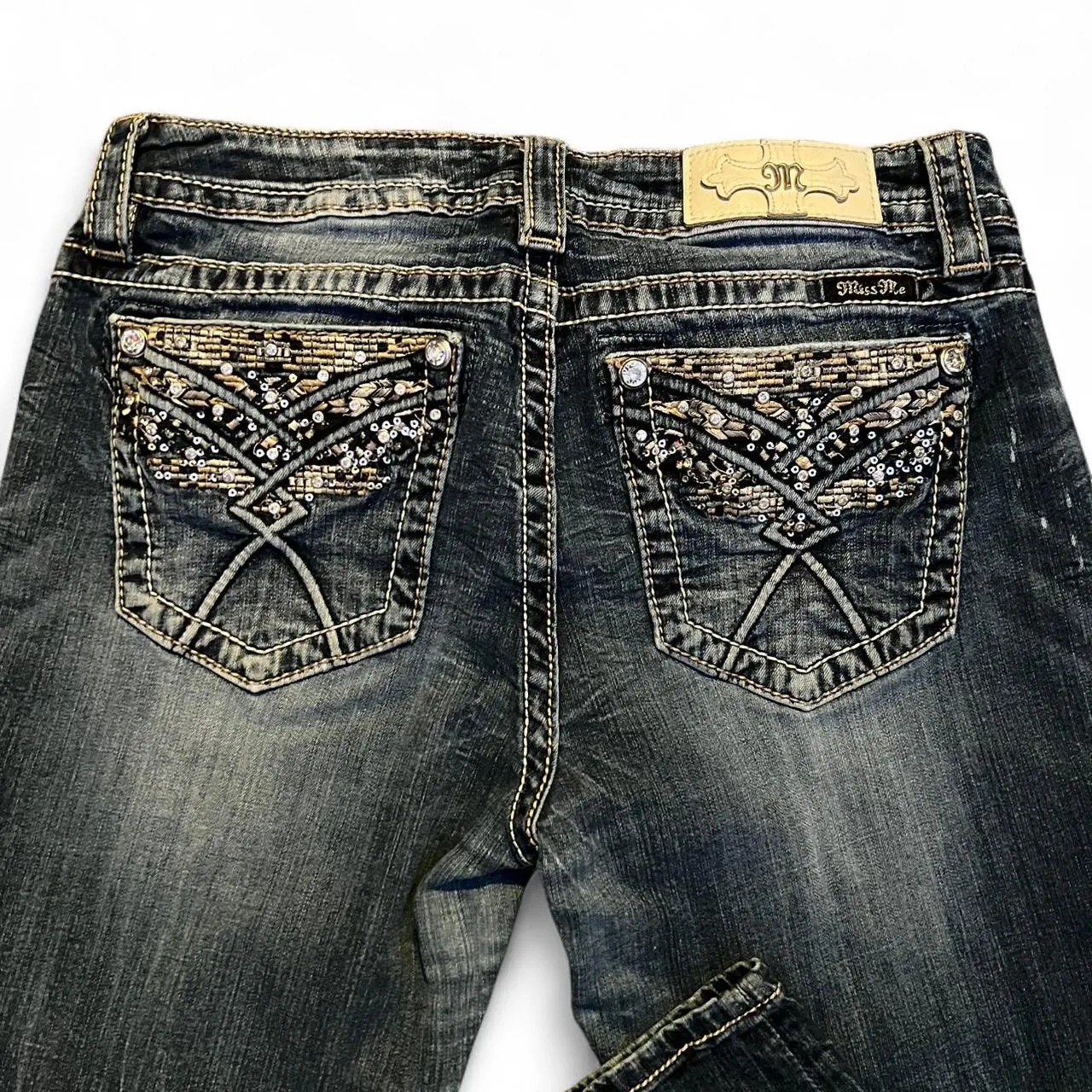 Vintage Miss Me Embroidered Skinny Jeans, photo 1 of 5