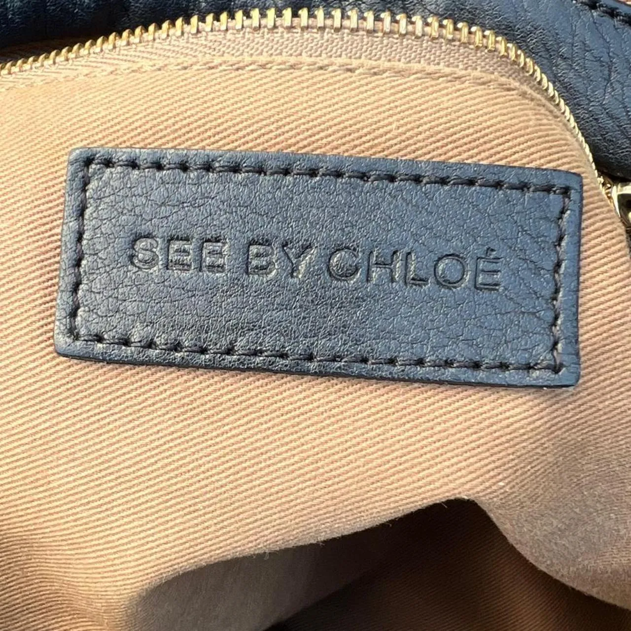 Vintage Chloe Black Leather Shoulder/Crossbody Bag, photo 6 of 8