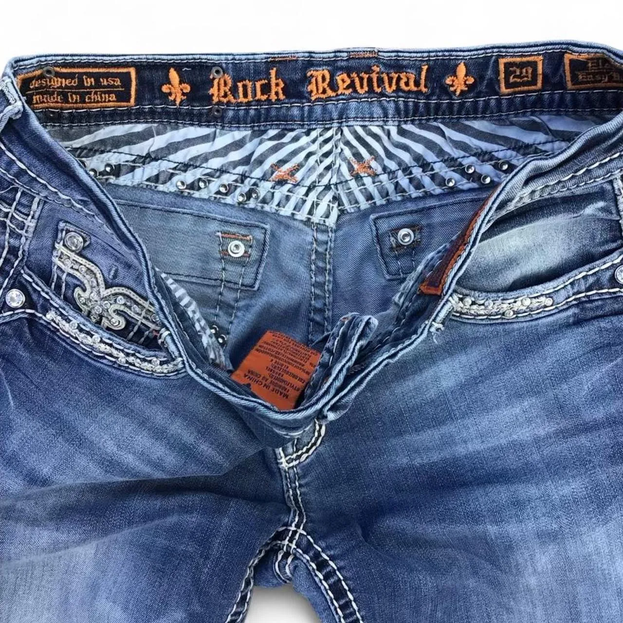 Vintage Rock Revival Eloise Bootcut Jeans, photo 3 of 5