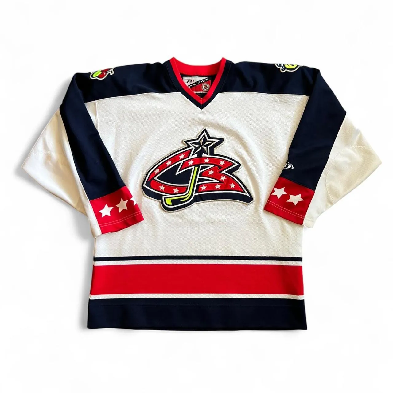 Vintage Columbus Blue Jackets Hockey Jersey, photo 1 of 8