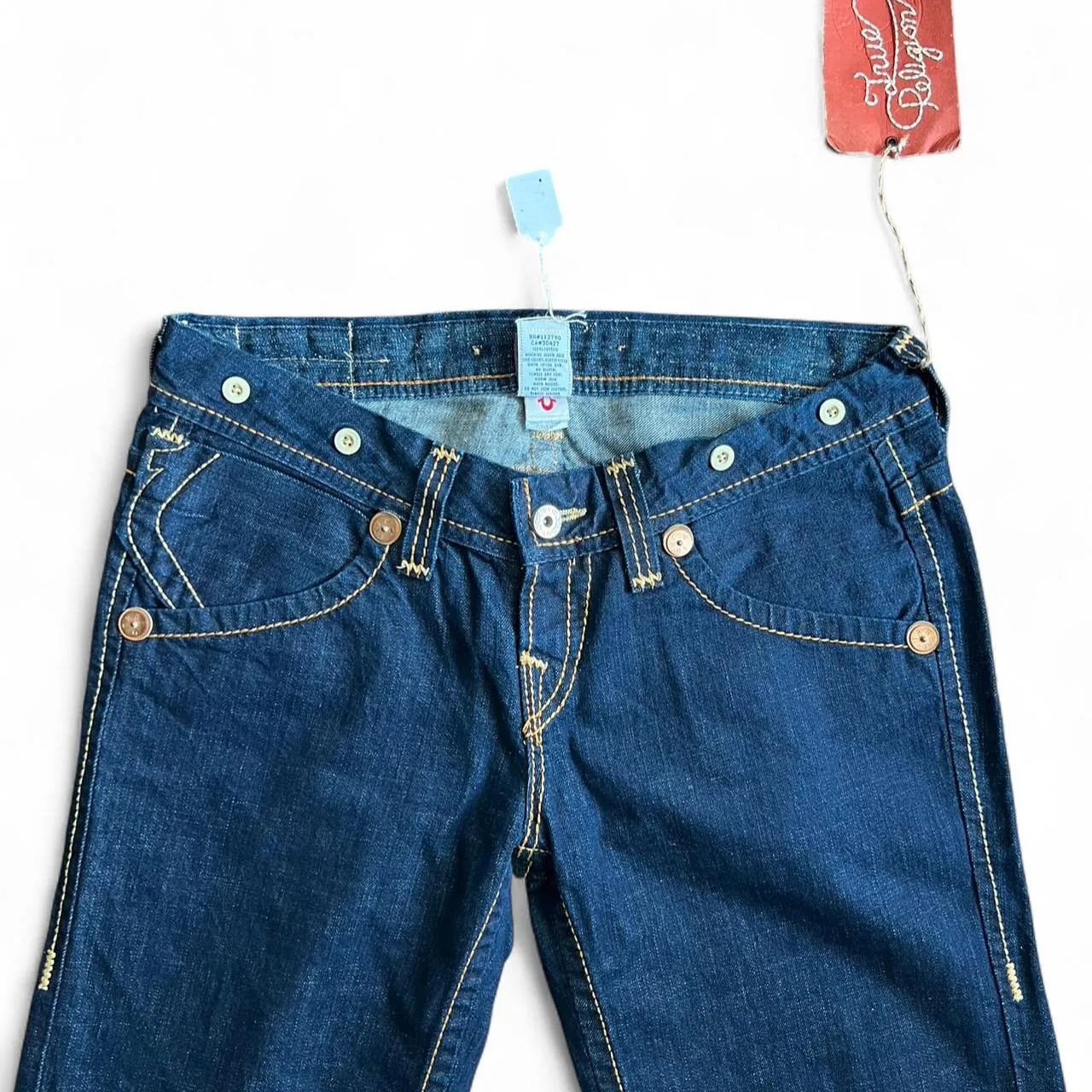 Rare Vintage True Religion LUKE BIG T Bootcut Jeans, photo 4 of 6