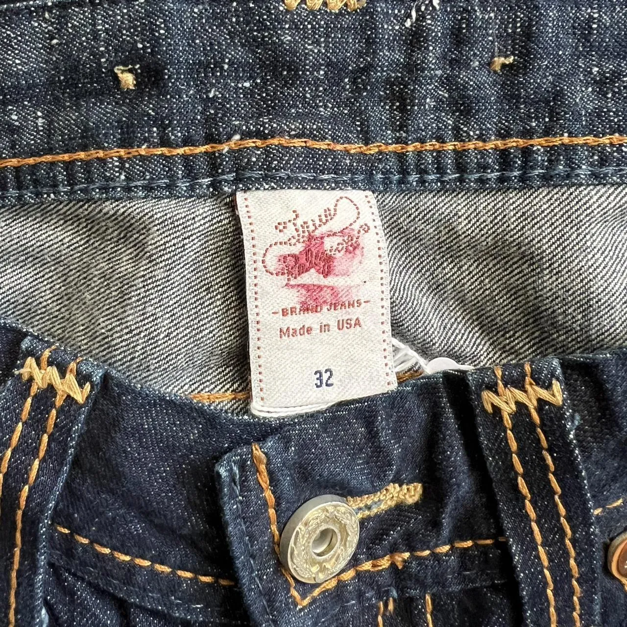 Rare Vintage True Religion LUKE BIG T Bootcut Jeans, photo 5 of 6