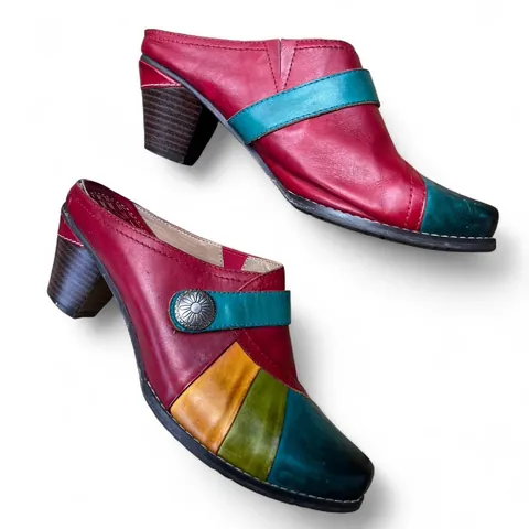 Vintage Elite by Corky Blair Mule Heel Pumps