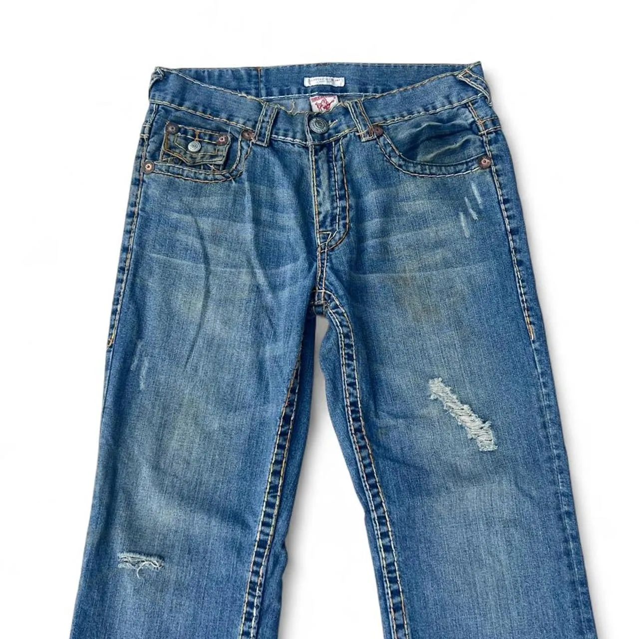 Vintage True Religion Limited Edition Thick Stitch Jeans, photo 3 of 7