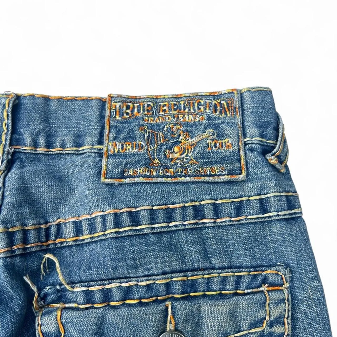 Vintage True Religion Limited Edition Thick Stitch Jeans, photo 7 of 7